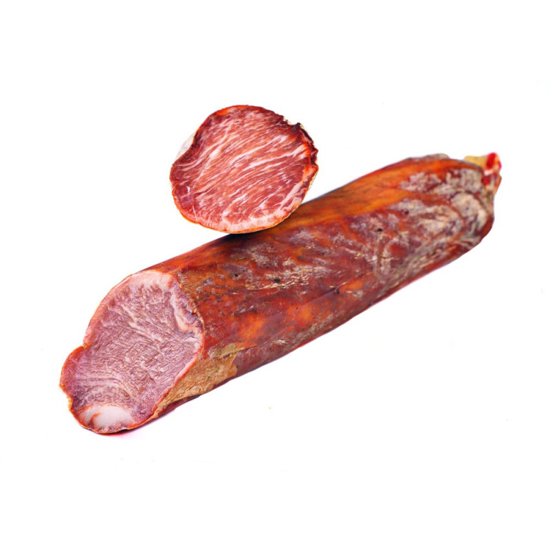 Lomo Cebo Campo 50% Raza Ibérica Lobel, textura tierna en Salamanca ideal junto a un Ribera del Duero.