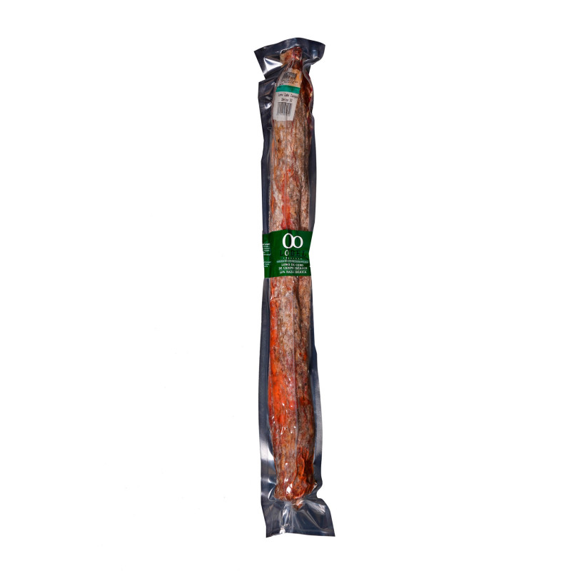 Lomo Cebo Campo 50% Raza Ibérica Lobel en Salamanca, criado en libertad y perfecto con vino tinto crianza.