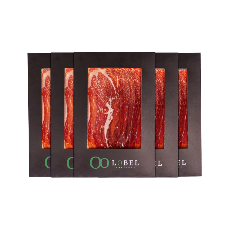 Pack 5 Sobres Paleta Bellota 50% Ibérica | Loncheada y Lista para Servir