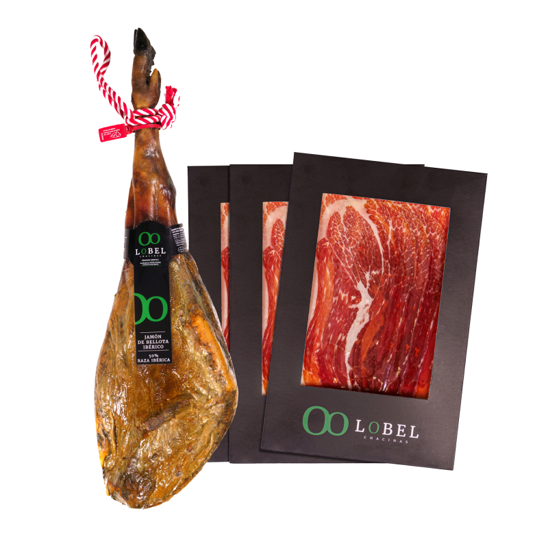Jamón Bellota 50% Ibérico Loncheado | Loncheado al vacío