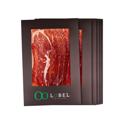Pack 5 Paleta Cebo Campo 50% Raza Ibérica Loncheada, gran aroma salmantino ideal junto a Ribera del Duero.